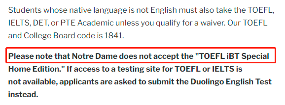 国外大学对托福分数的要求，注意！申请这些美国大学要求托福单项最低分+不接受托福家考的美国大学！ 雅思/GMAT/英语类考试 第9张