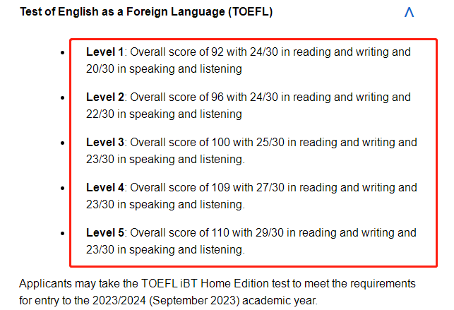 ucl语言班最低雅思成绩要求，雅思要求提高？UCL更新2023本科语言要求等级！ 雅思/GMAT/英语类考试 第5张
